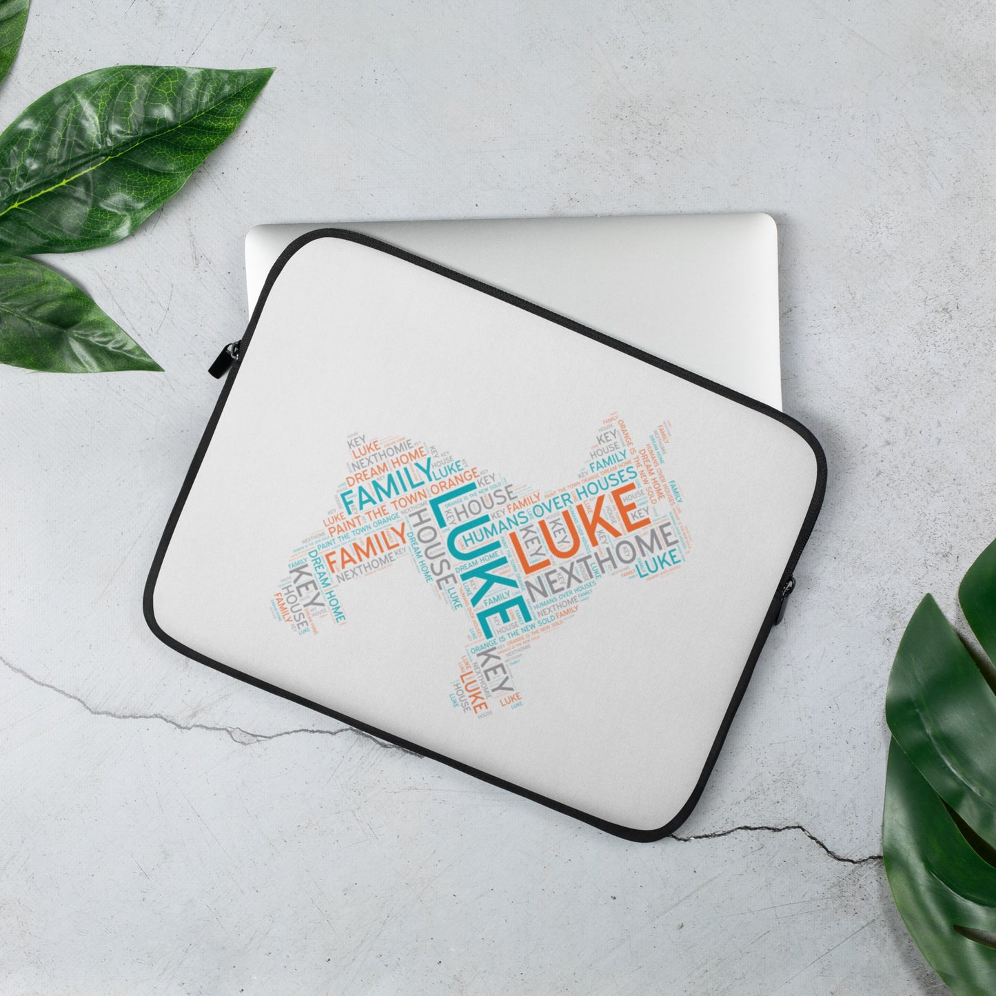 Luke Word Art Laptop Sleeve