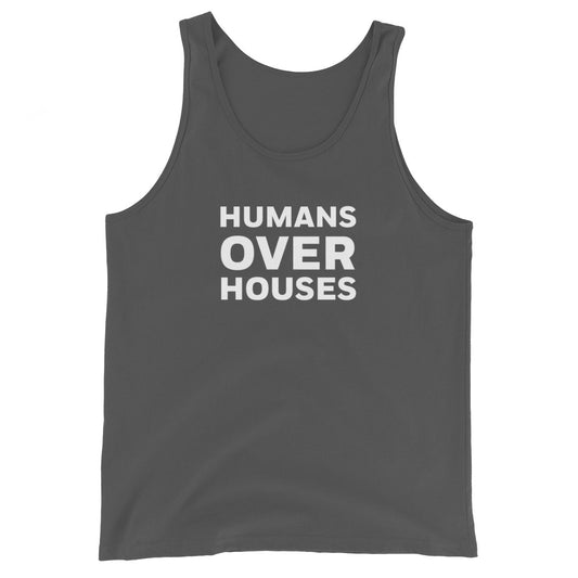 Humans Over Houses Men's Tank Top